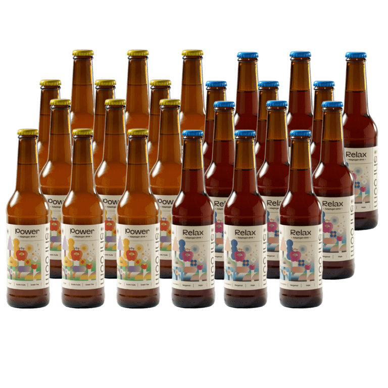 12 bottles power 12 bottles relax